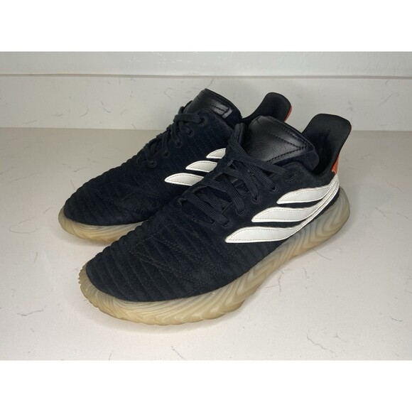 Adidas Sobakov Black White Gum Sole Men’s Size 10 Sneakers BD7549 - Picture 1 of 13